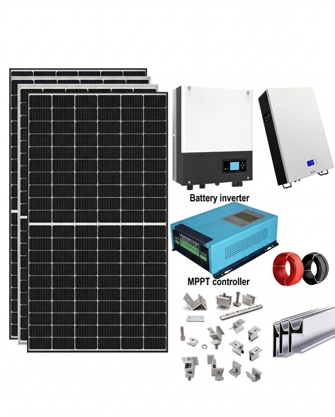 Sur réseau / hors réseau / système solaire hybride
